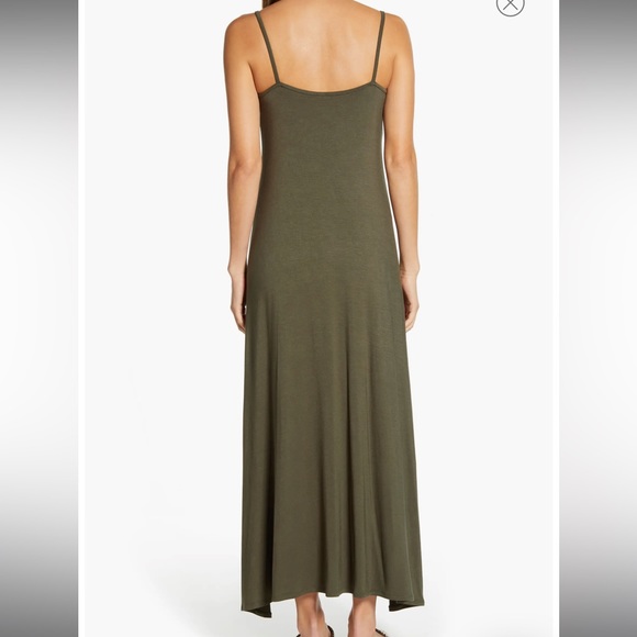 Nordstrom Maxi dress in Olive Green Size 1X NWT - Picture 6 of 11